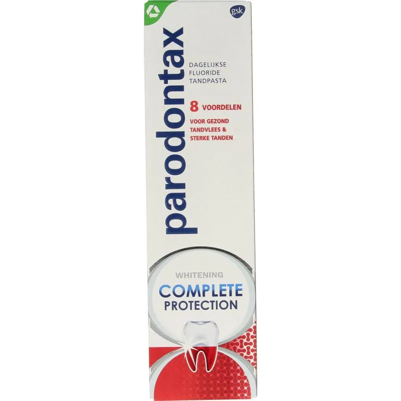 Parodontax Complete protection whitening tandpasta (75 ml)