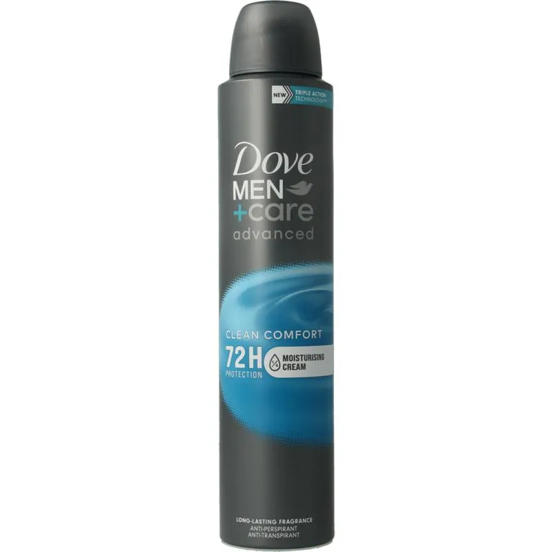 Dove Men clean comfort deodorant (200 ml)