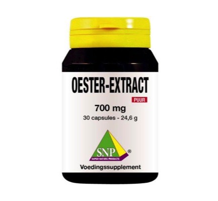 Snp Oester extract 700 mg puur (30 capsules)