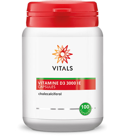 Vitals Vitamine D3 3000IE (100 capsules)
