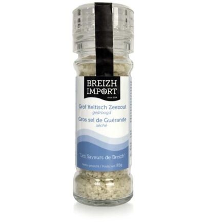 Breizh Importgrof Keltisch Zeezout Gedroogd Strooimolen (85 gr)