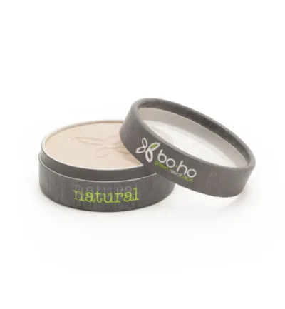 Boho Cosmetics Compact powder beige clair 02 (4,5 gr)