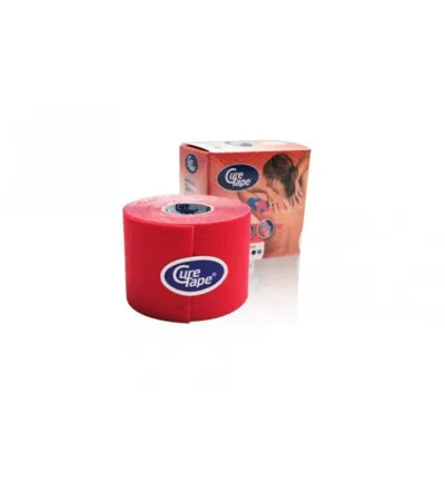 Curetape Rood 5 cm x 5m (1 stuk)