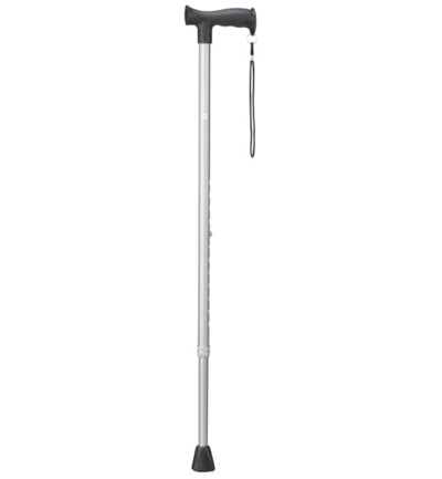 Vitility Wandelstok antraciet (1 stuk)