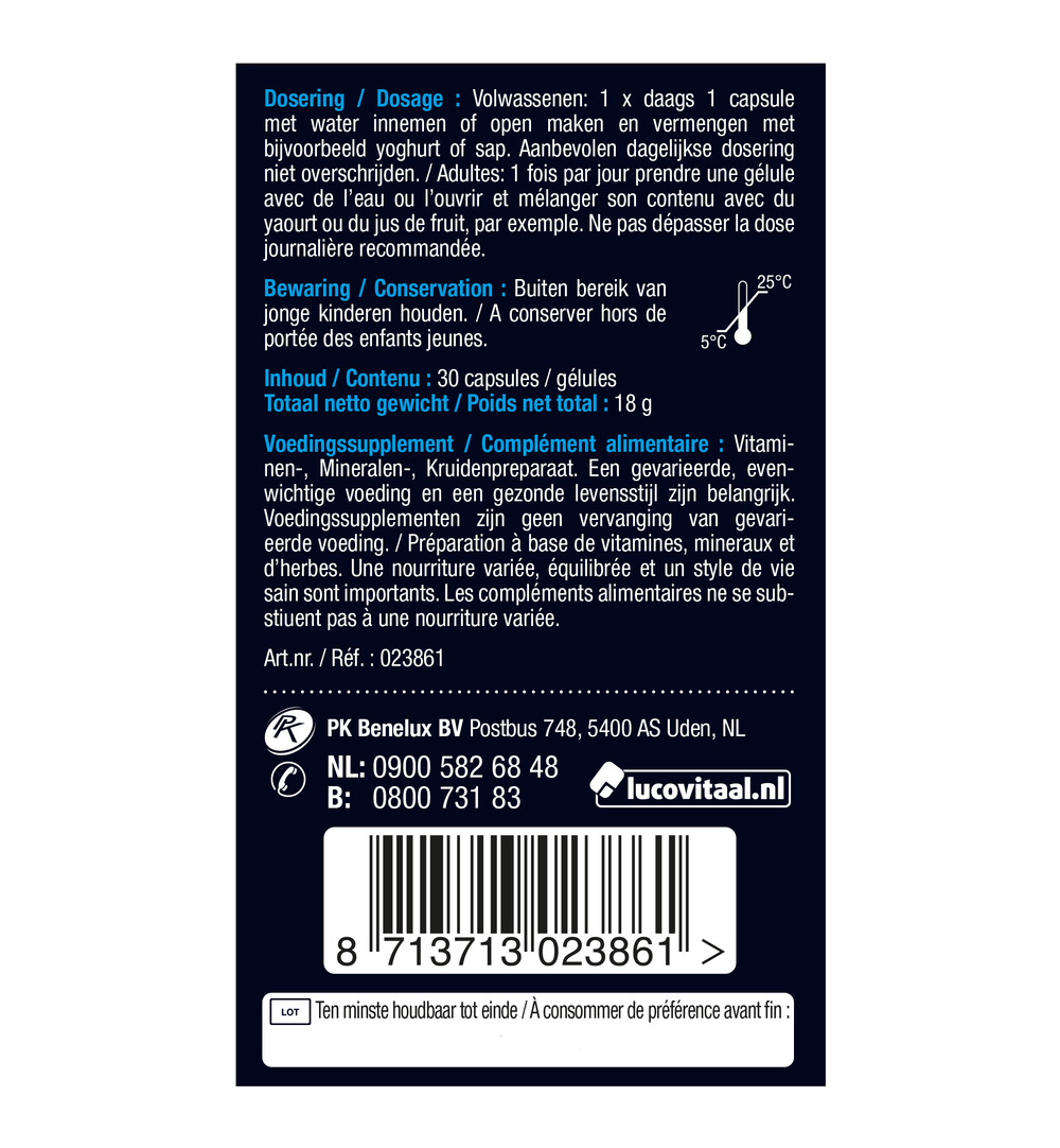 Lucovitaal Bloeddruk  (30 capsules) - image 6