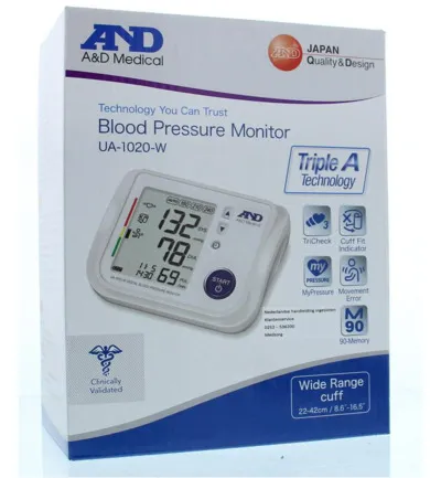 And Bloeddrukmeter bovenarm (1 stuk)