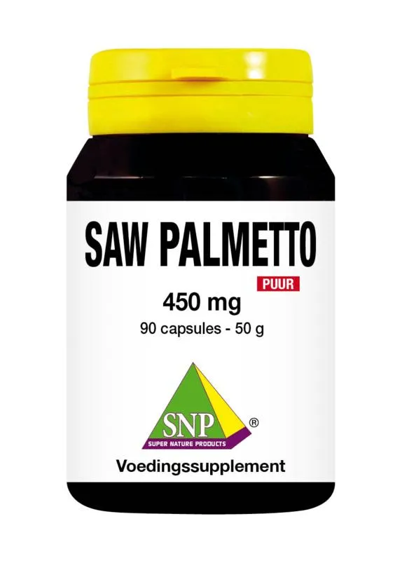 Snp Saw palmetto 450mg puur (90 capsules)