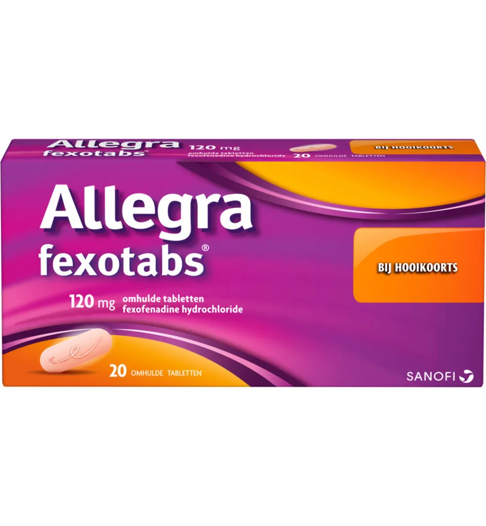 Allegra Fexotabs hooikoorts (20 tabletten)