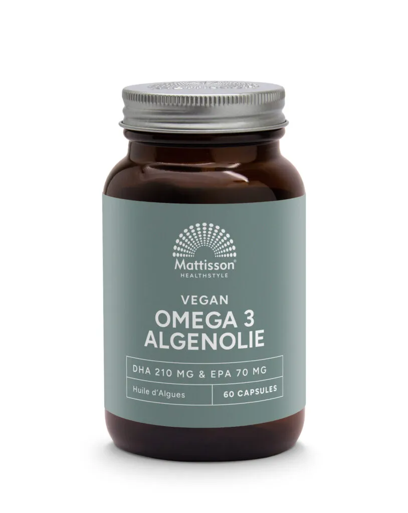 Mattisson Vegan Omega-3 Algenolie Dha 210Mg Epa 70Mg (60 vega capsules)