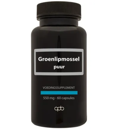 APB Hollandgroenlipmossel 550mg puur (60 vega capsules)