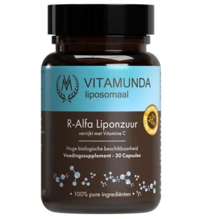 Vitamunda Liposomale R-alfa liponzuur (30 capsules)
