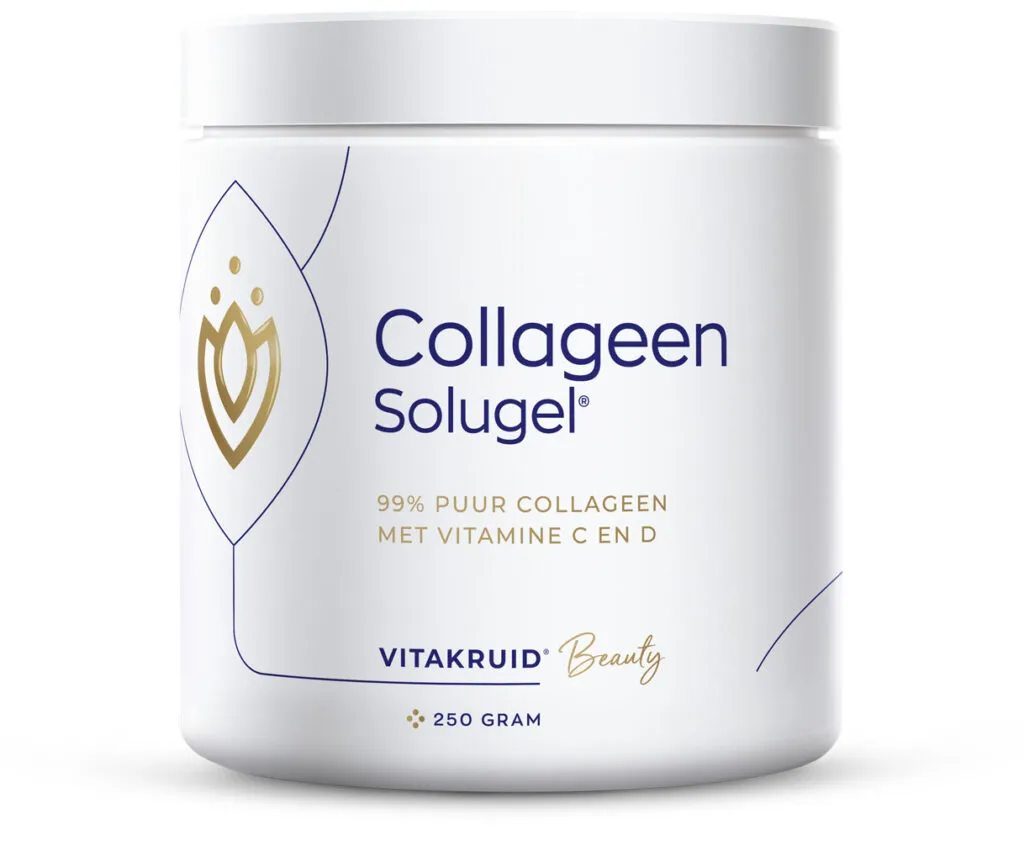 Vitakruid Collageen Solugelâ® Poeder Met Vitamine C & D (250 gr)