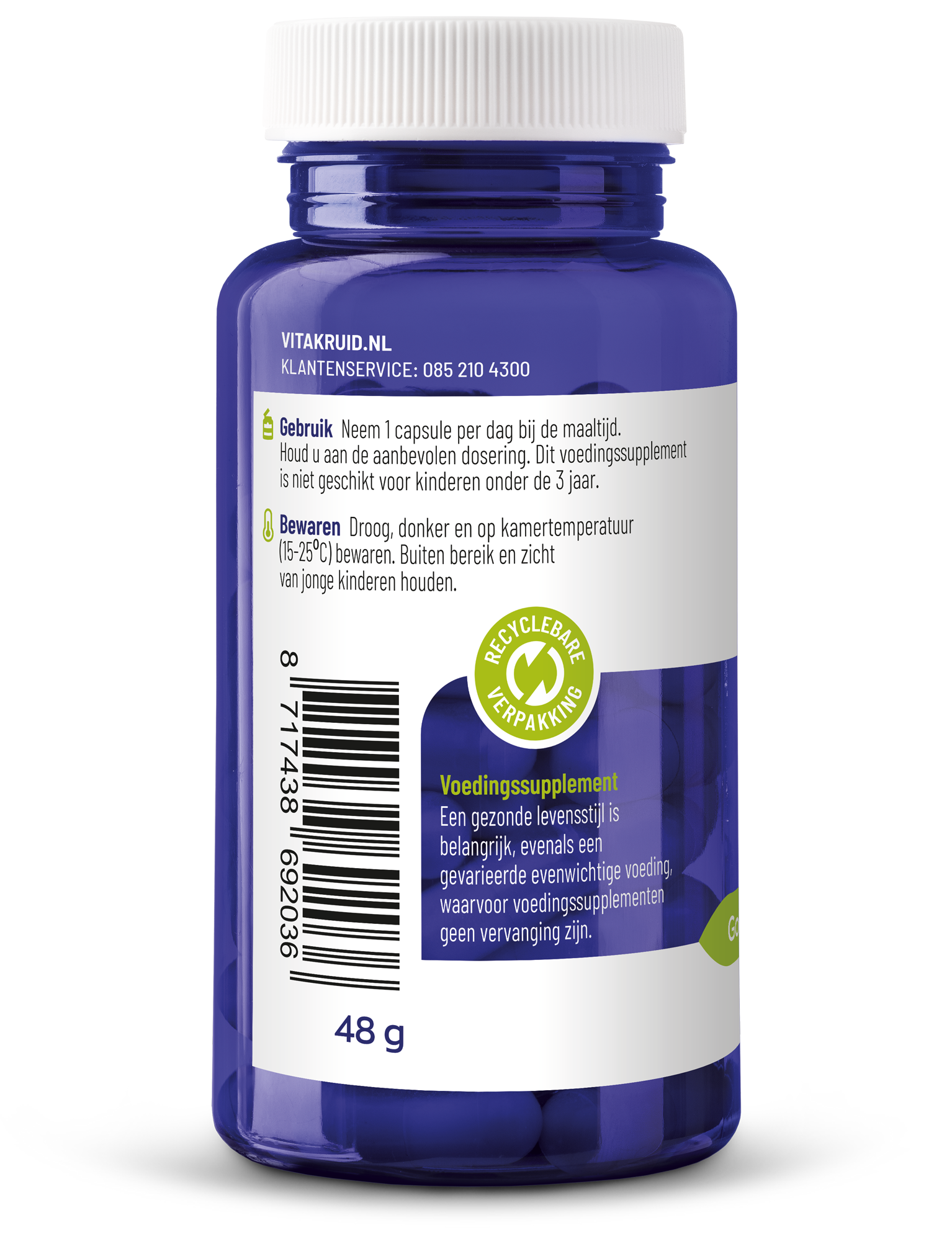 Vitakruid Vitamine A Retinol Acetaat 4000 Ie Vegan (90 vega capsules)