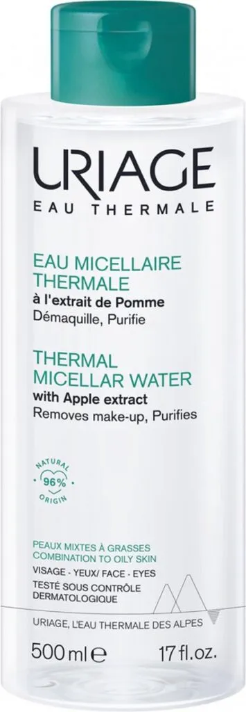 Uriage Thermaal micellairwater gemengde tot vette huid (500 ml)