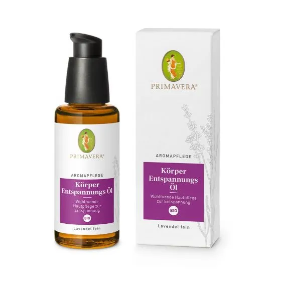 Primavera Lichaamsontspanningsolie bio (50 ml)