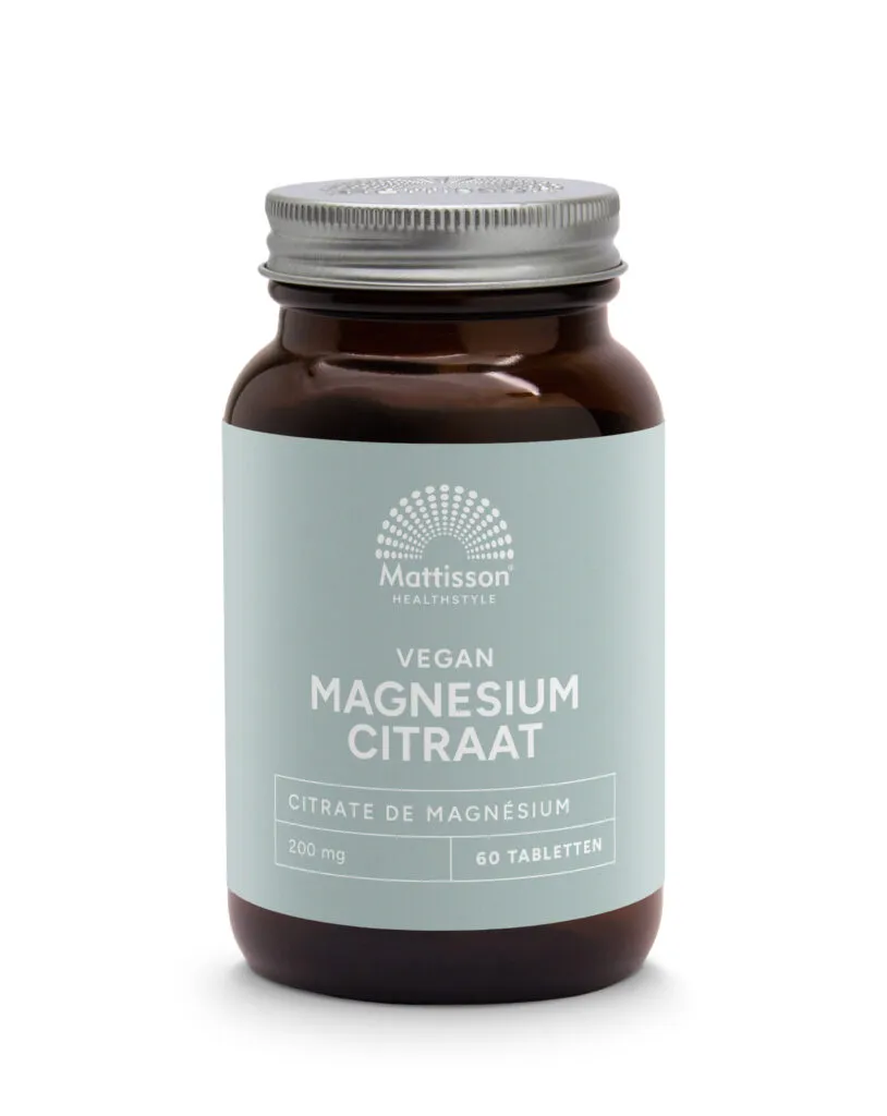 Mattisson Magnesium Citraat 200Mg (60 tabletten)