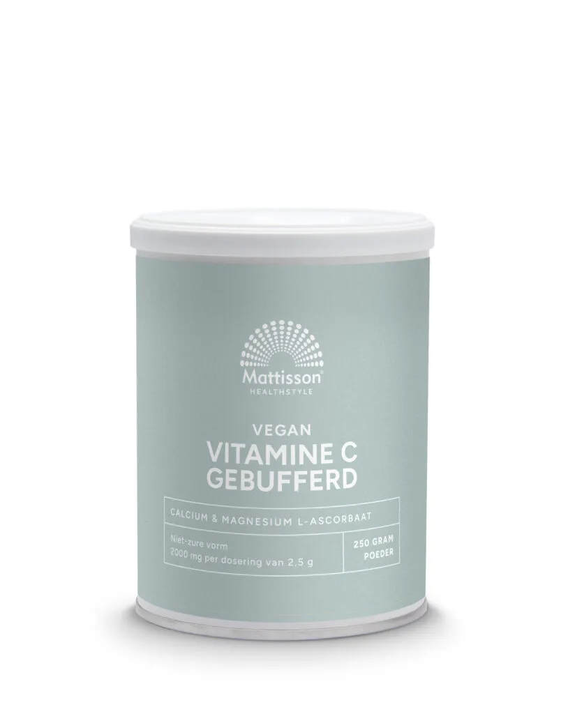 Mattisson Vitamine C Gebufferd Calcium & Magnesium Ascorbaat (250 gr)