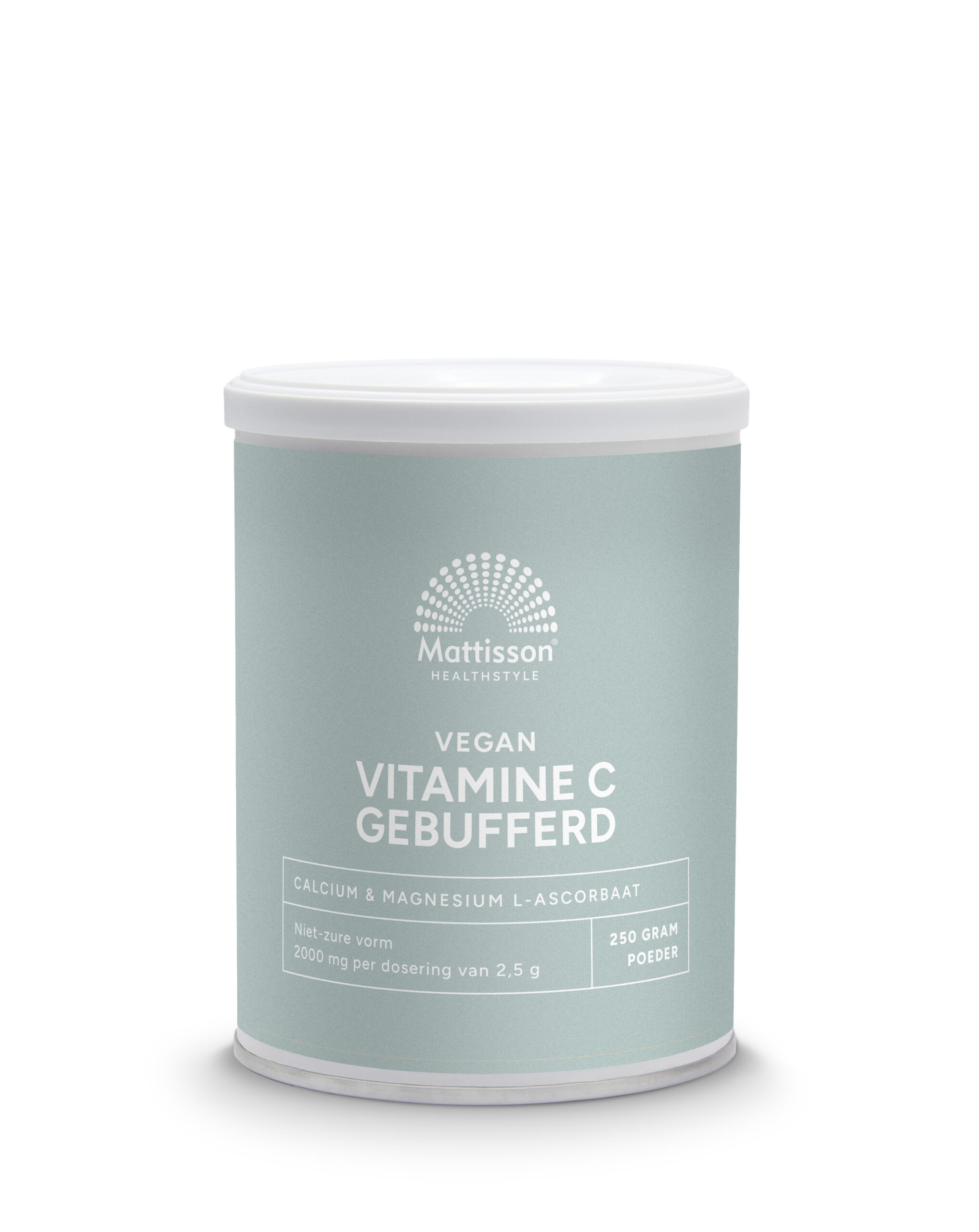 Mattisson Vitamine C Gebufferd Calcium & Magnesium Ascorbaat (250 gr)
