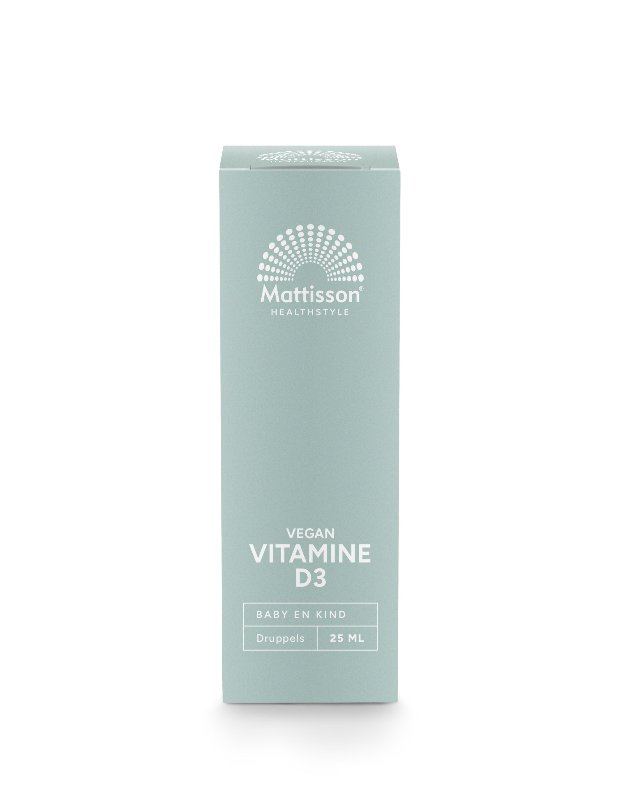 Mattisson Vitamine D3 Baby & Kind 10Mcg Vegan Druppels (25 ml)
