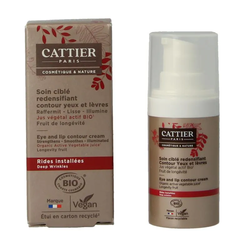 Cattier Oog- en lipcontour bio (15 ml)