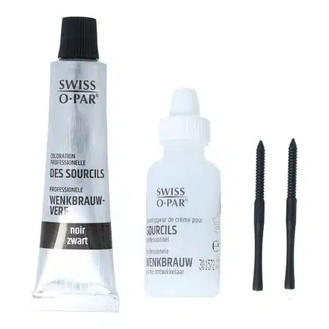 Swiss O-Par Professionele verf set wenkbrau wen zwart (1 set)
