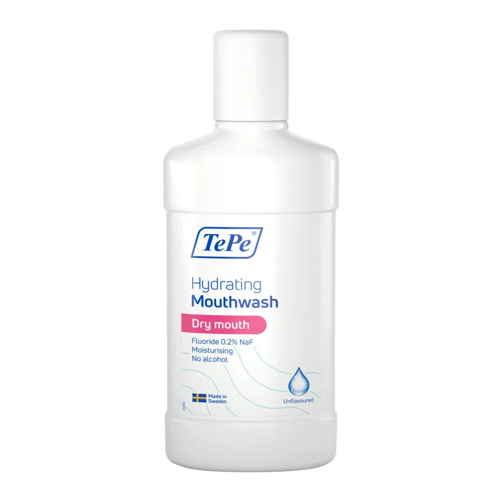TePe Mondspoeling Hydraterend Smaakloos (500 ml)