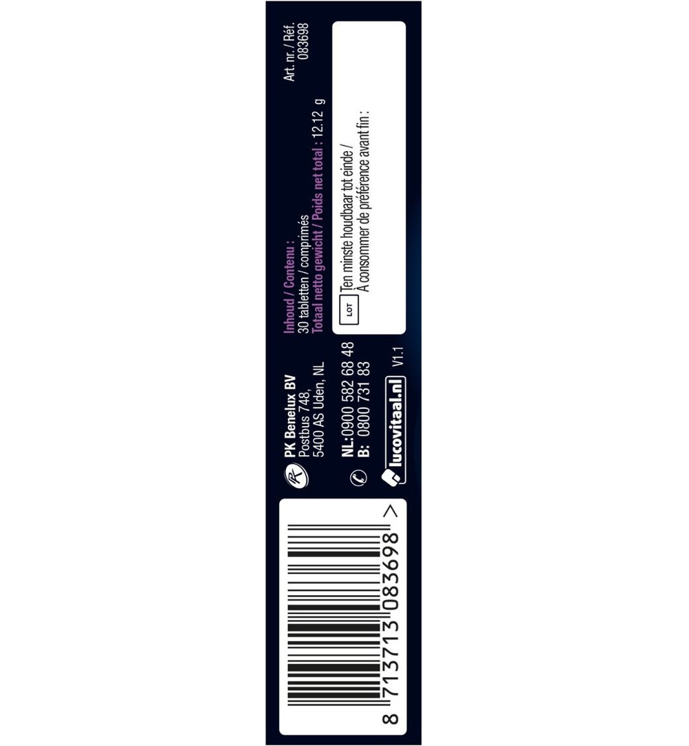 Lucovitaal Rust Balans (30 tabletten) - image 4