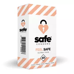 Safe Condoom Ultra dun (10 stuks)