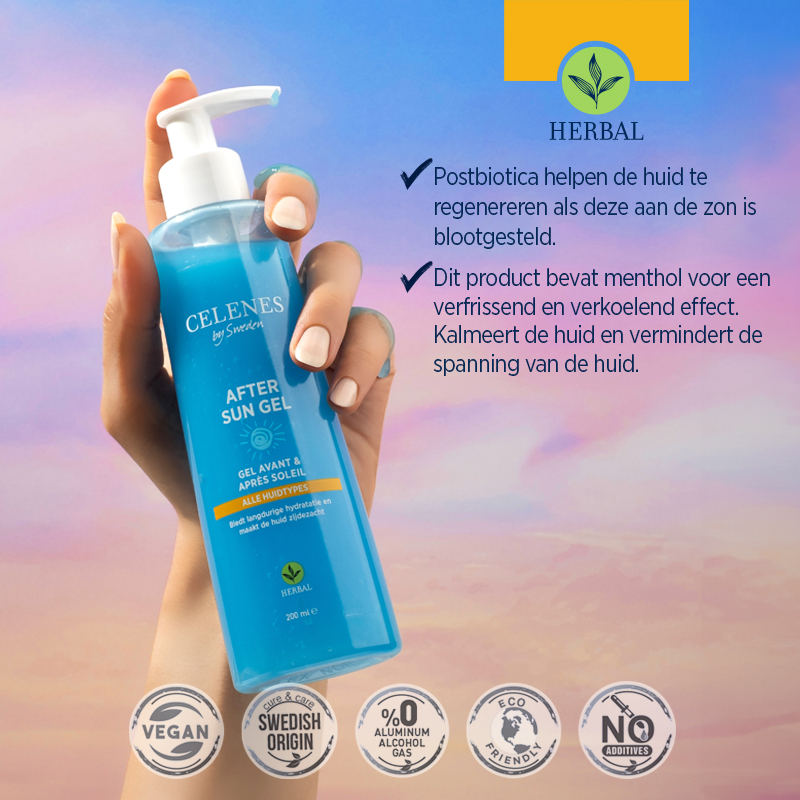 Celenes Herbal Aftersun Gel (200 ml)