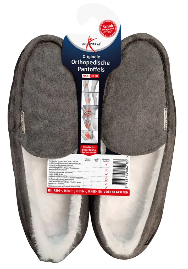 Lucovitaal Orth. Pantoffels 37-38 Hanger (1 paar)