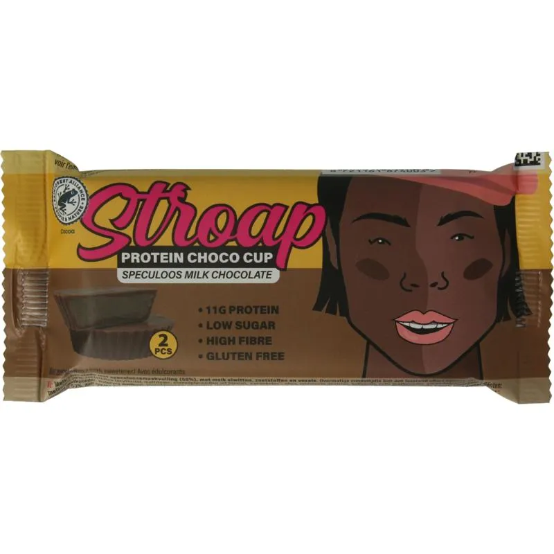 Stroap Protein Choco Cup Speculoos Milk Chocolate (42 gr)