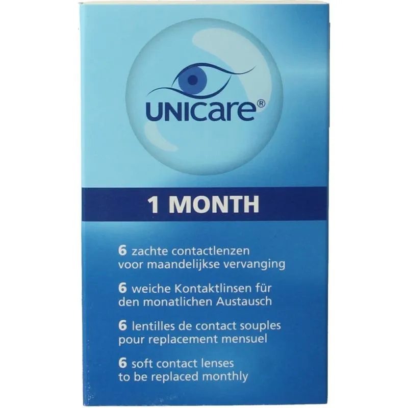 Unicare Maandlenzen -4.25 (6 stuks)