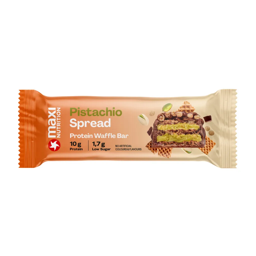 Maxi Nutrition Waffle Bar Pistachio (Dubai Chocolate) (40 gr)