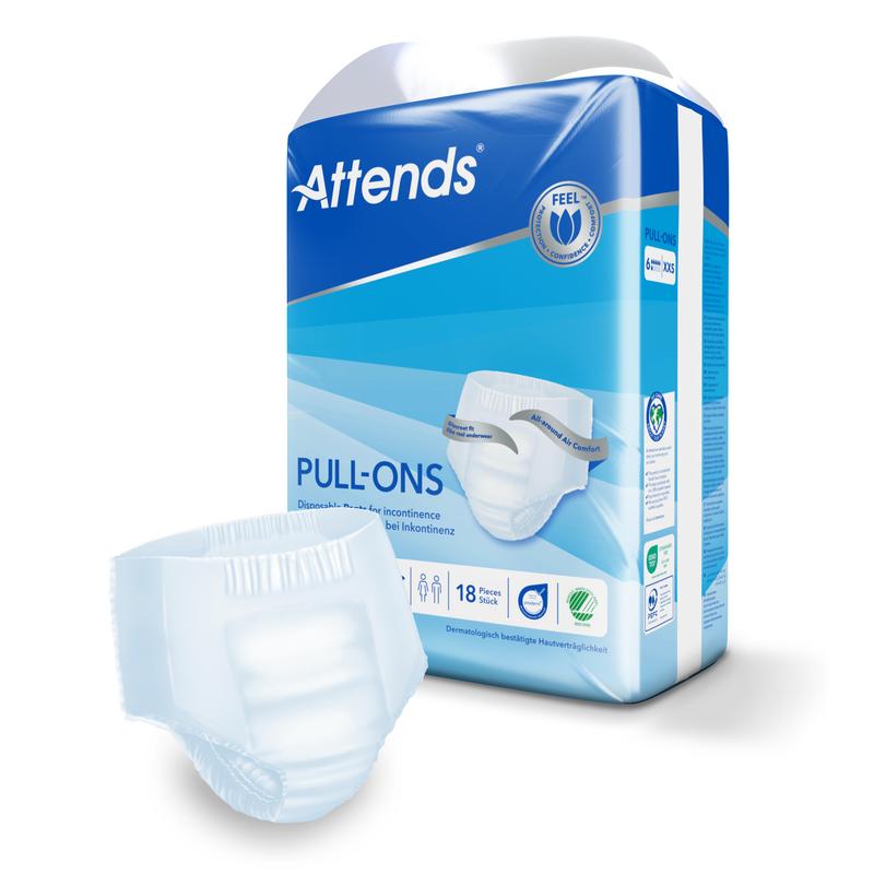 Attends Pull-Ons 6 Maat Xxs (18 stuks)