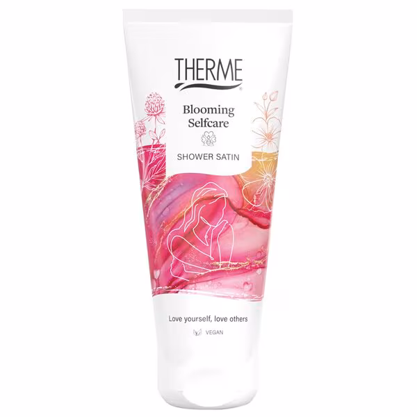 6x Therme Shower Satin Blooming Selfcare (200 ml)