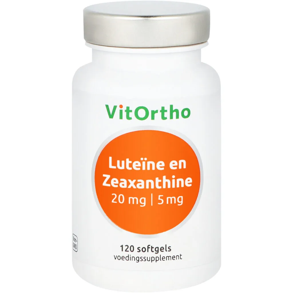 VitOrtho Luteïne 20mg & Zeaxanthine 5mg (120 softgels)