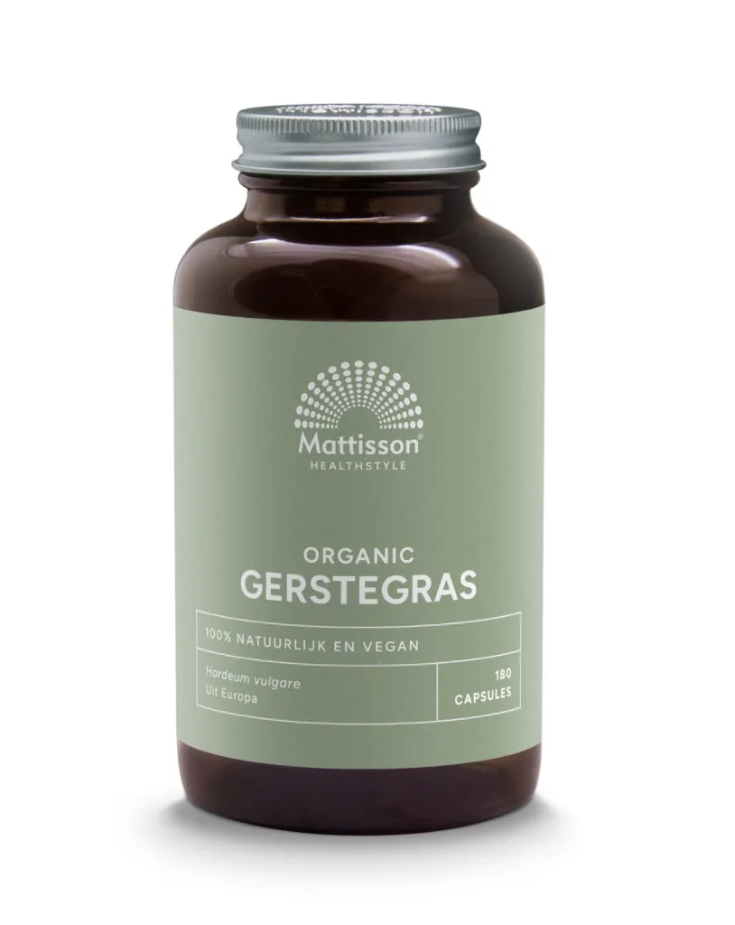 Mattisson Organic Gerstegras 400mg (180 capsules)