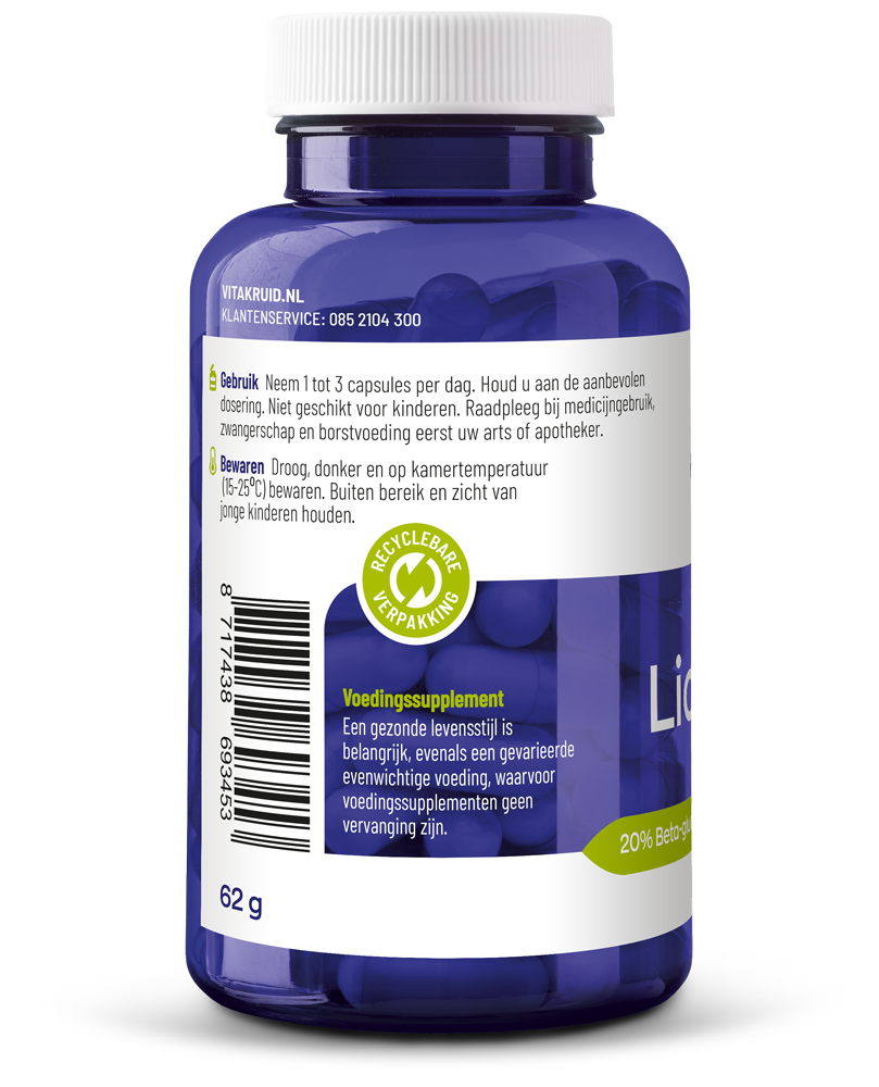 Vitakruid Lion's Mane (90 vega capsules) - image 2