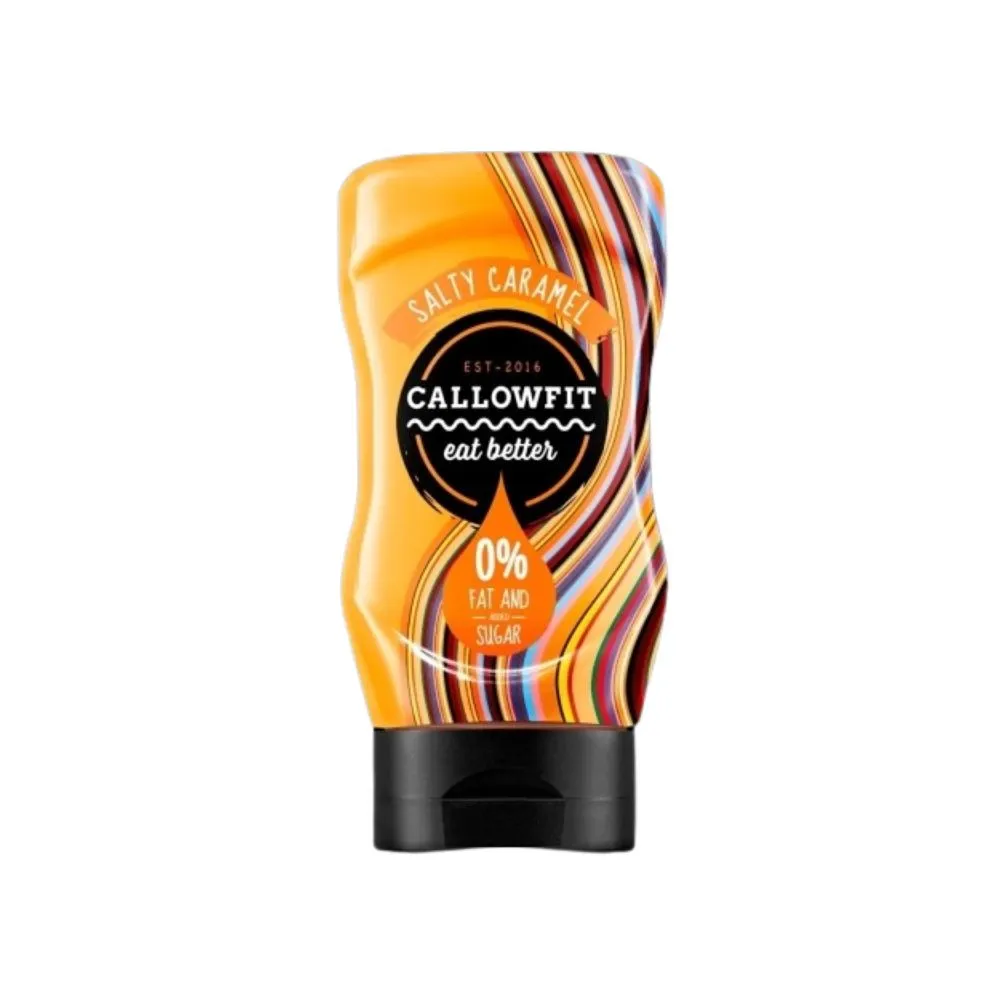 Callowfit Salty Caramel Sauce  (300 ml)
