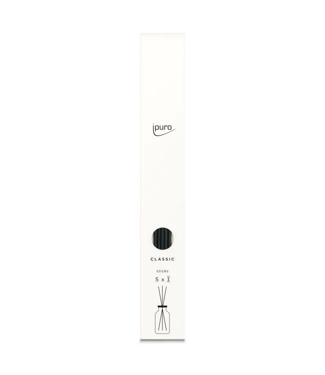 Ipuro Sticks Refill Zwart (5 stuks)