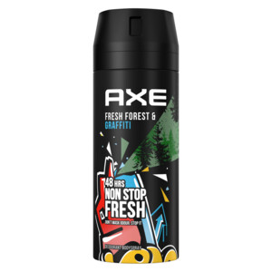 Axe Deodorant Bodyspray Fresh Forest &graffiti (150 ml)