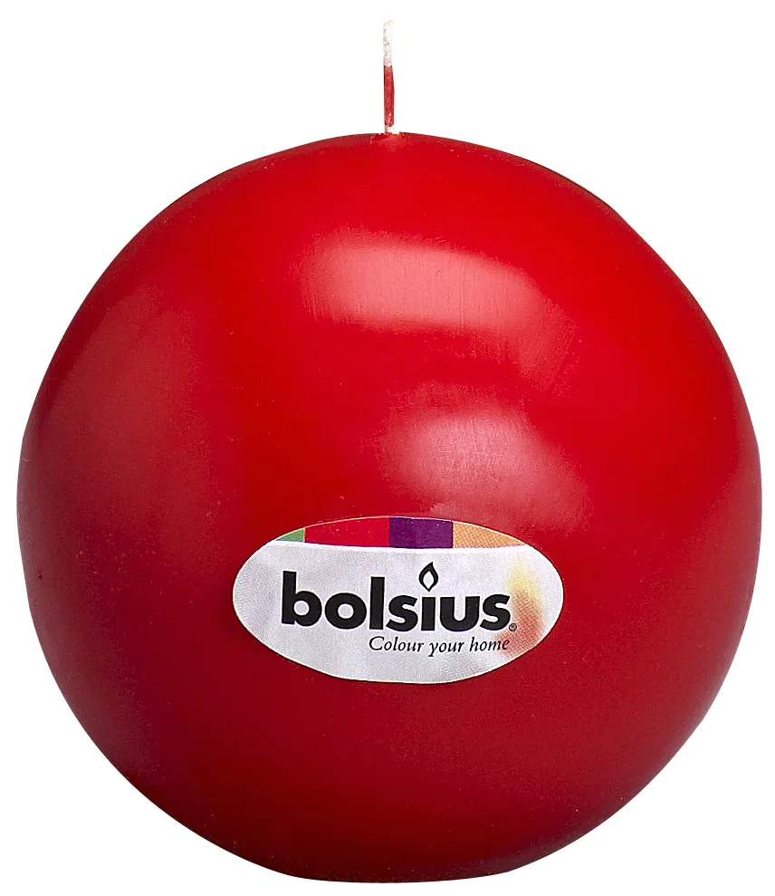 Bolsius Bolkaars Ø 70 mm Rood (1 stuk)