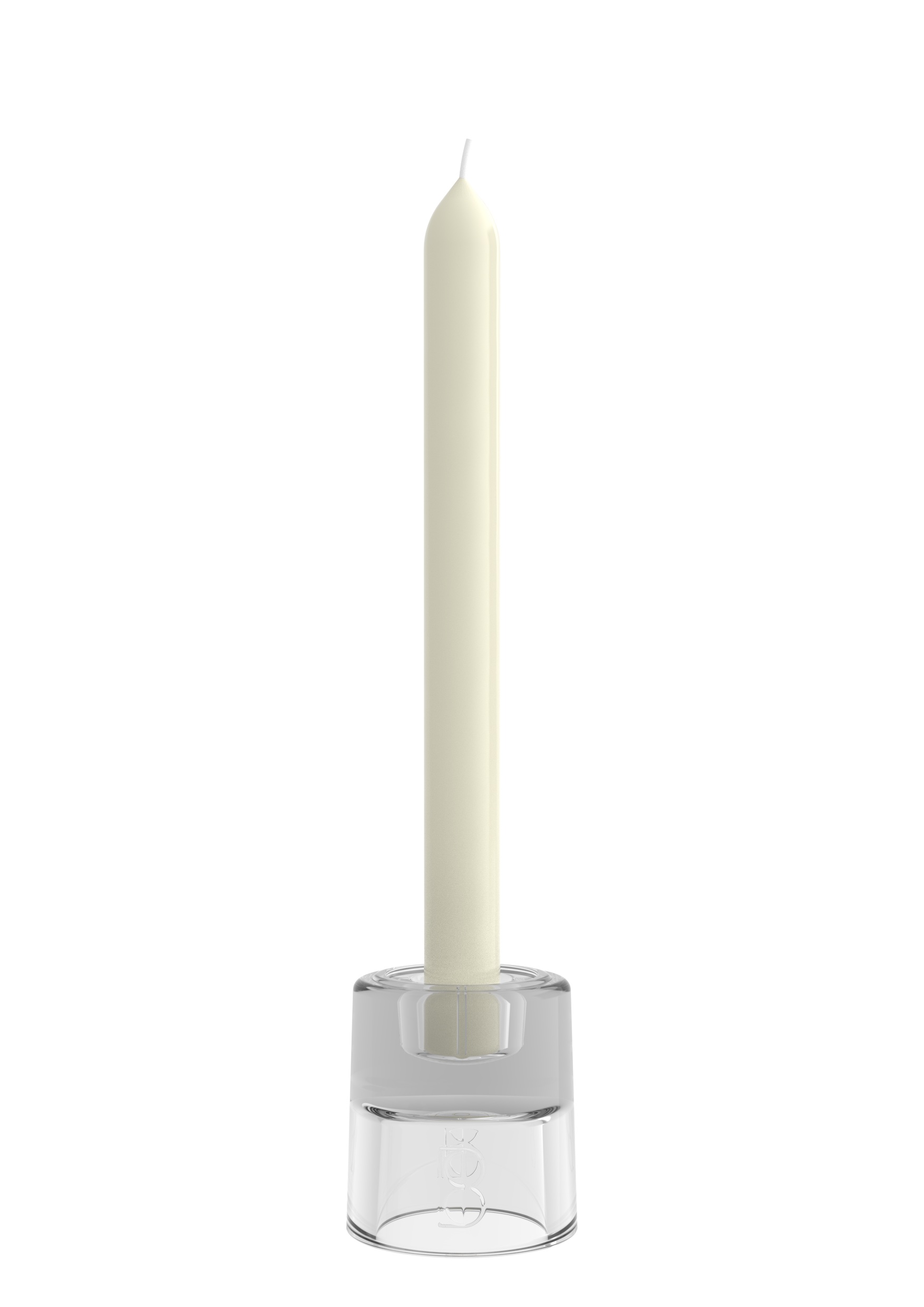 Bolsius Glazen houder 2 in 1 Transparant (1 stuk)