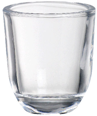 Bolsius Houder glas voor votive rond 65/58 Transparant (1 stuk)