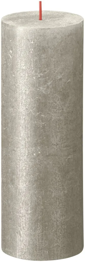 Bolsius Metallic Rustiekkaars 190/68 Champagne (1 stuk)