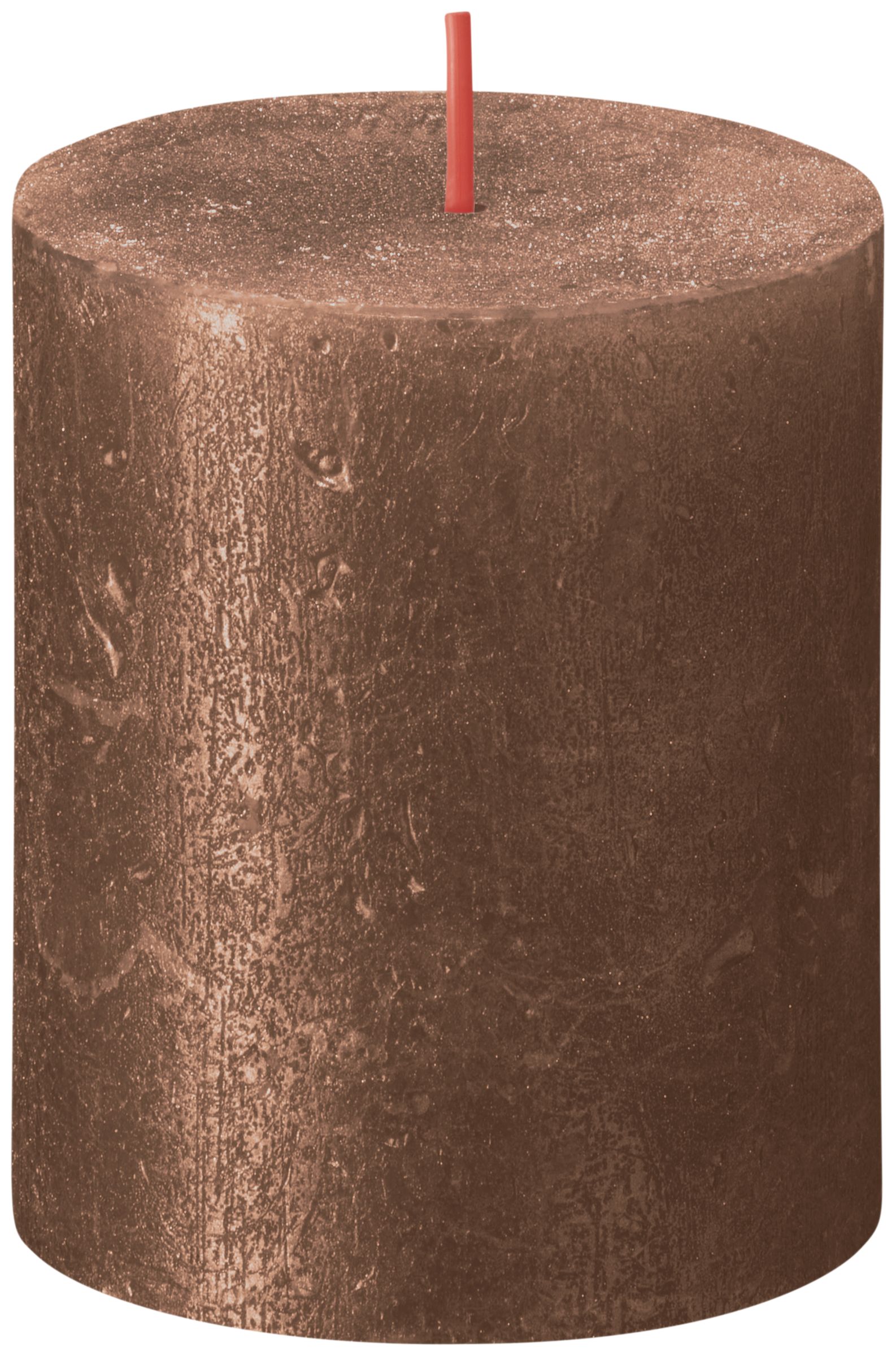 Bolsius Metallic Rustiekkaars 80/68 Koper (1 stuk)