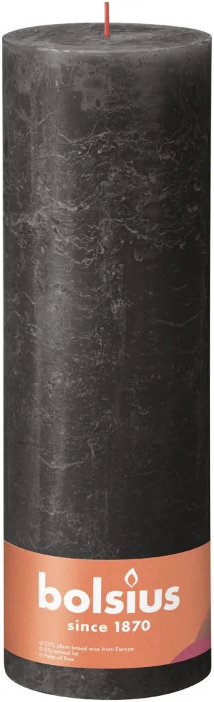 Bolsius Rustiekkaars 300/100 Stormygrey (1 stuk)