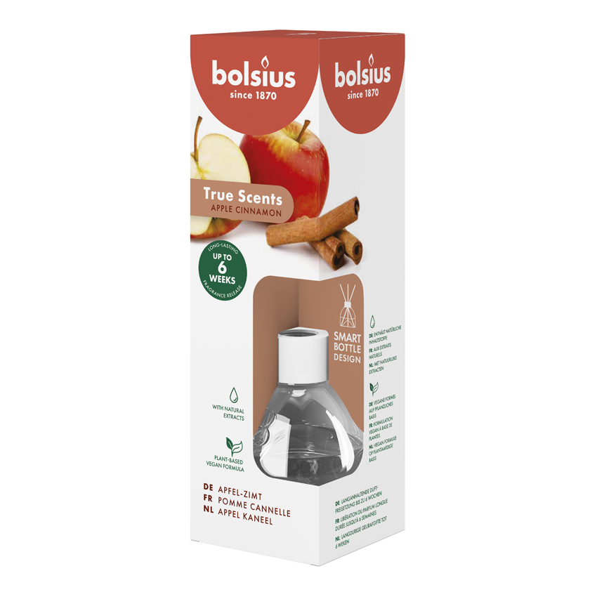 Bolsius True Scents geurverspreider Apple Cinnamon (60 ml)