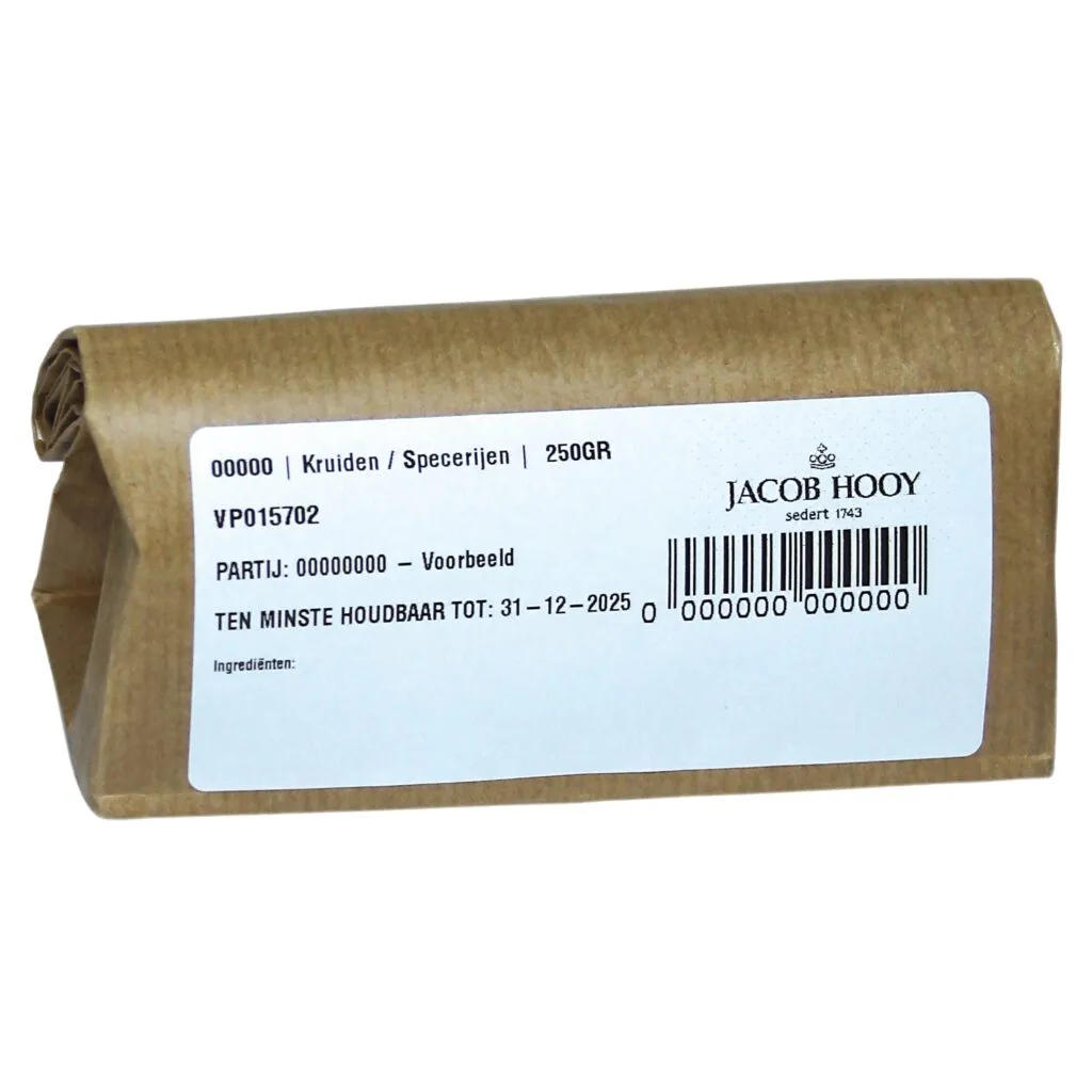 Jacob Hooy Ereprijs Gemalen (250 gr)