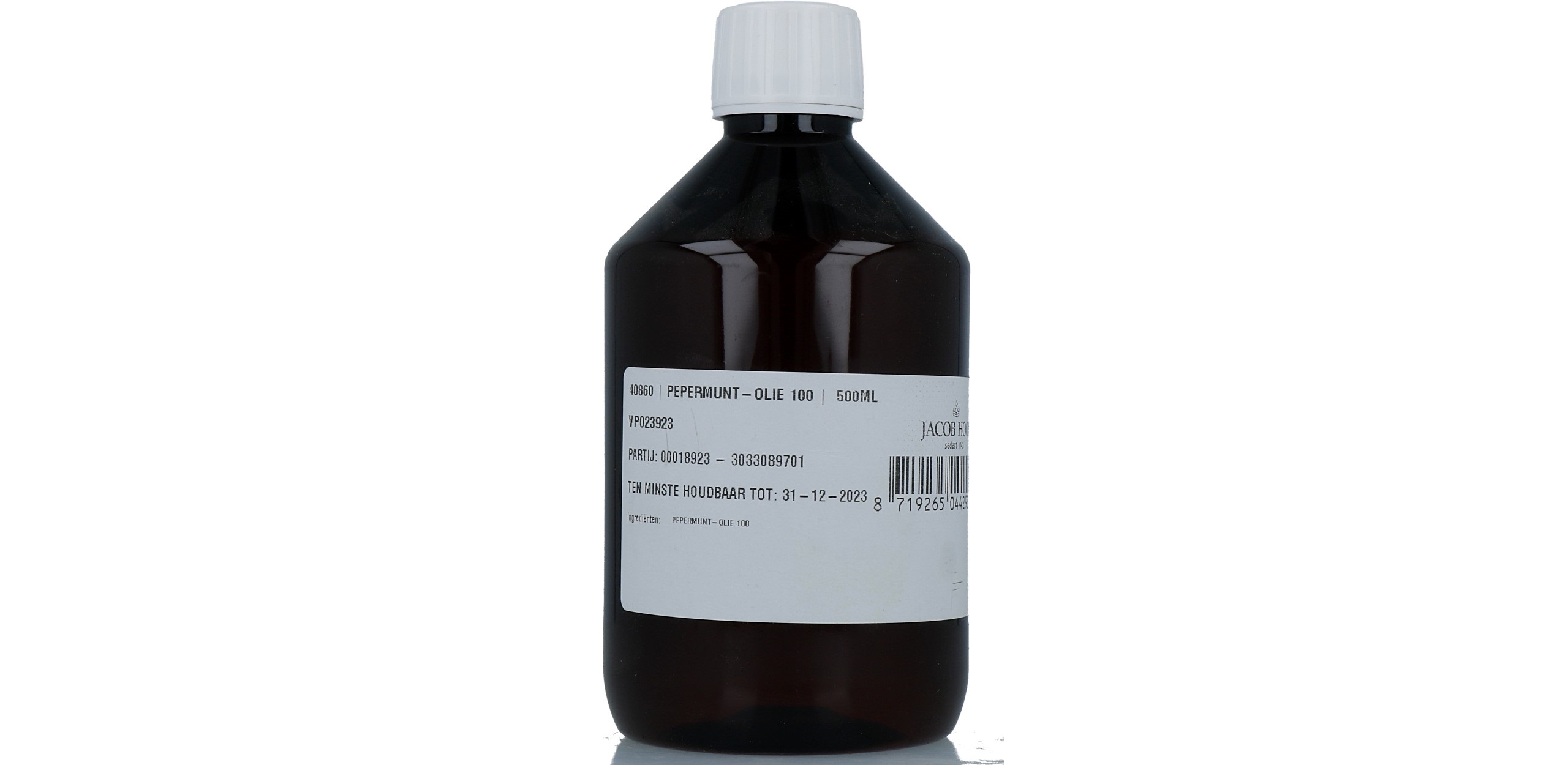 Jacob Hooy Pepermunt-Olie 100 (500 ml)
